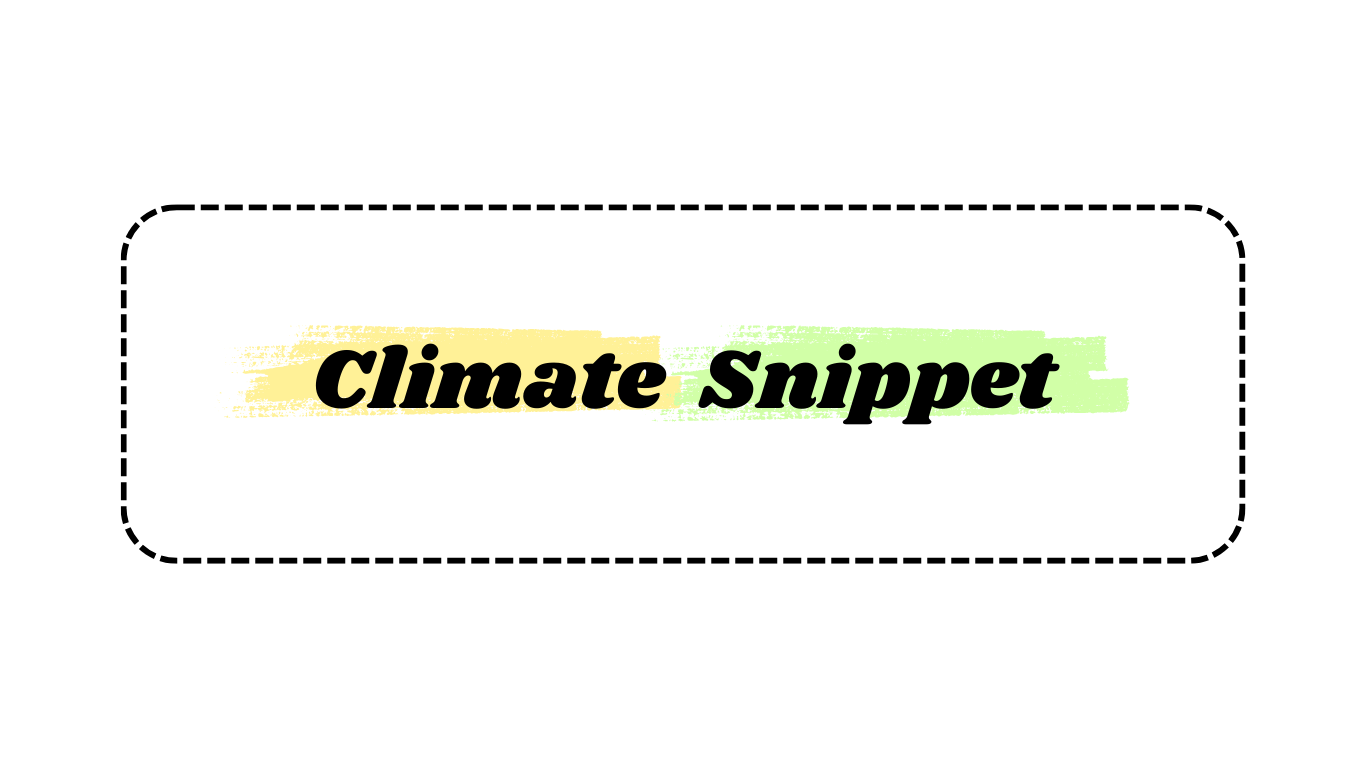 climate snippet